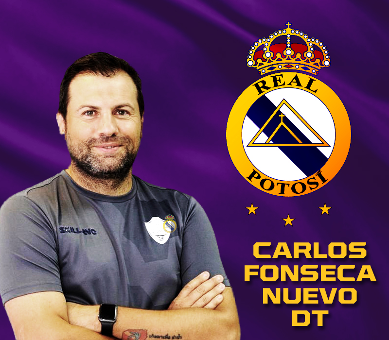 Carlos Fonseca nuevo DT español para Real Potosí