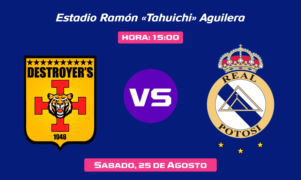 Real Potosí listo para enfrentar a Destroyers