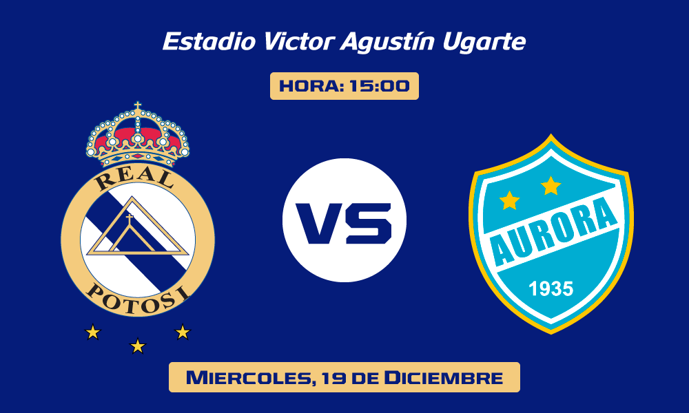 Real Potosí une fuerzas para ganar a Aurora