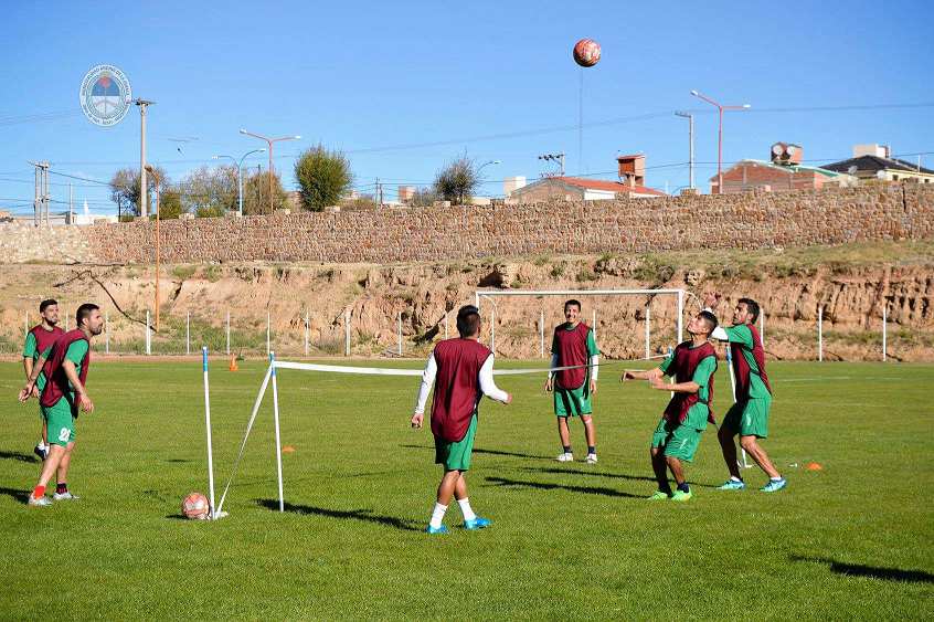 Real Potosi cumple primera jornada de entrenamiento en La Quiaca